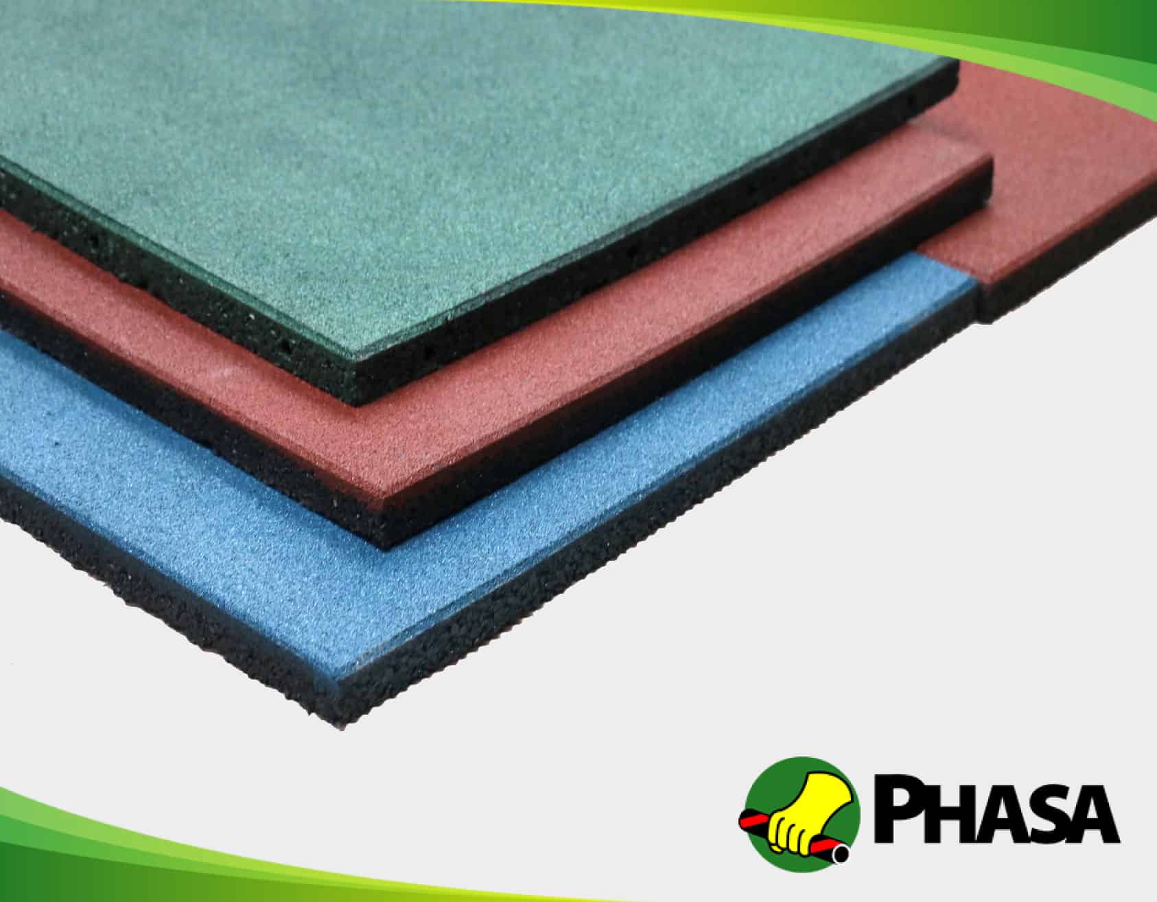 Pisos para areas infanitles de hule epdm reciclado