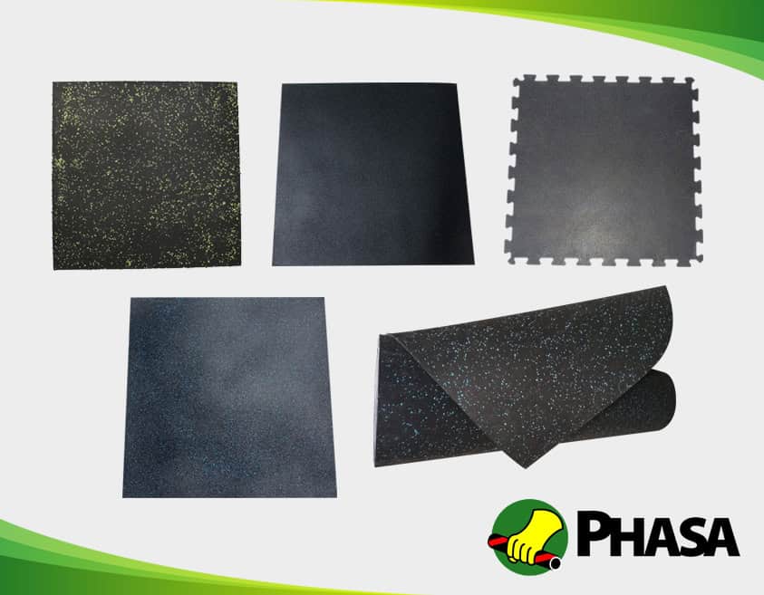 Pisos para pesas - Productos de Hule Automotrices