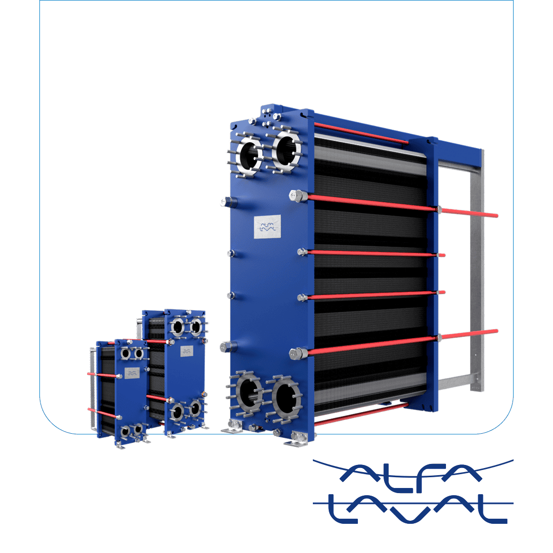 INTERCAMBIADORES DE PLACAS SEMI SOLDADAS PARA USO FARMACEUTICO