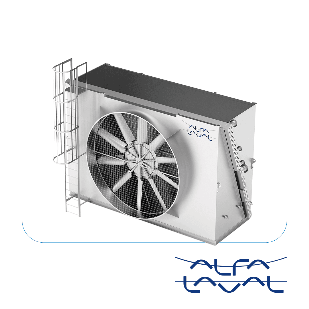 Aeroenfriadores para los mercados de procesamiento y compresion de gas