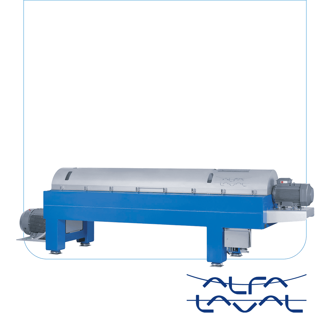Centrifugas decantadoras para tratamiento de aguas