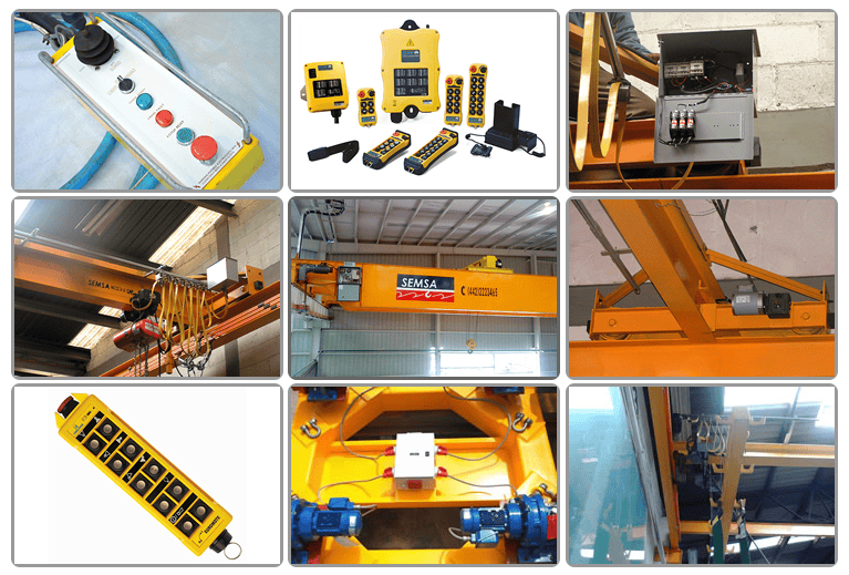 Accesorios para gruas industriales