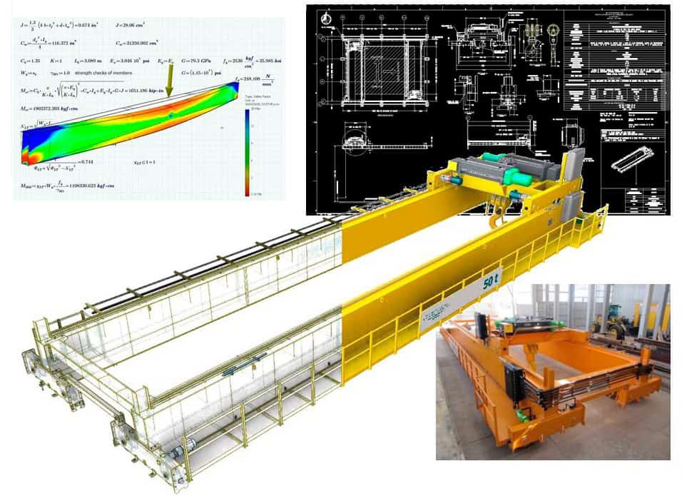 Diseño de gruas viajeras SEMSA