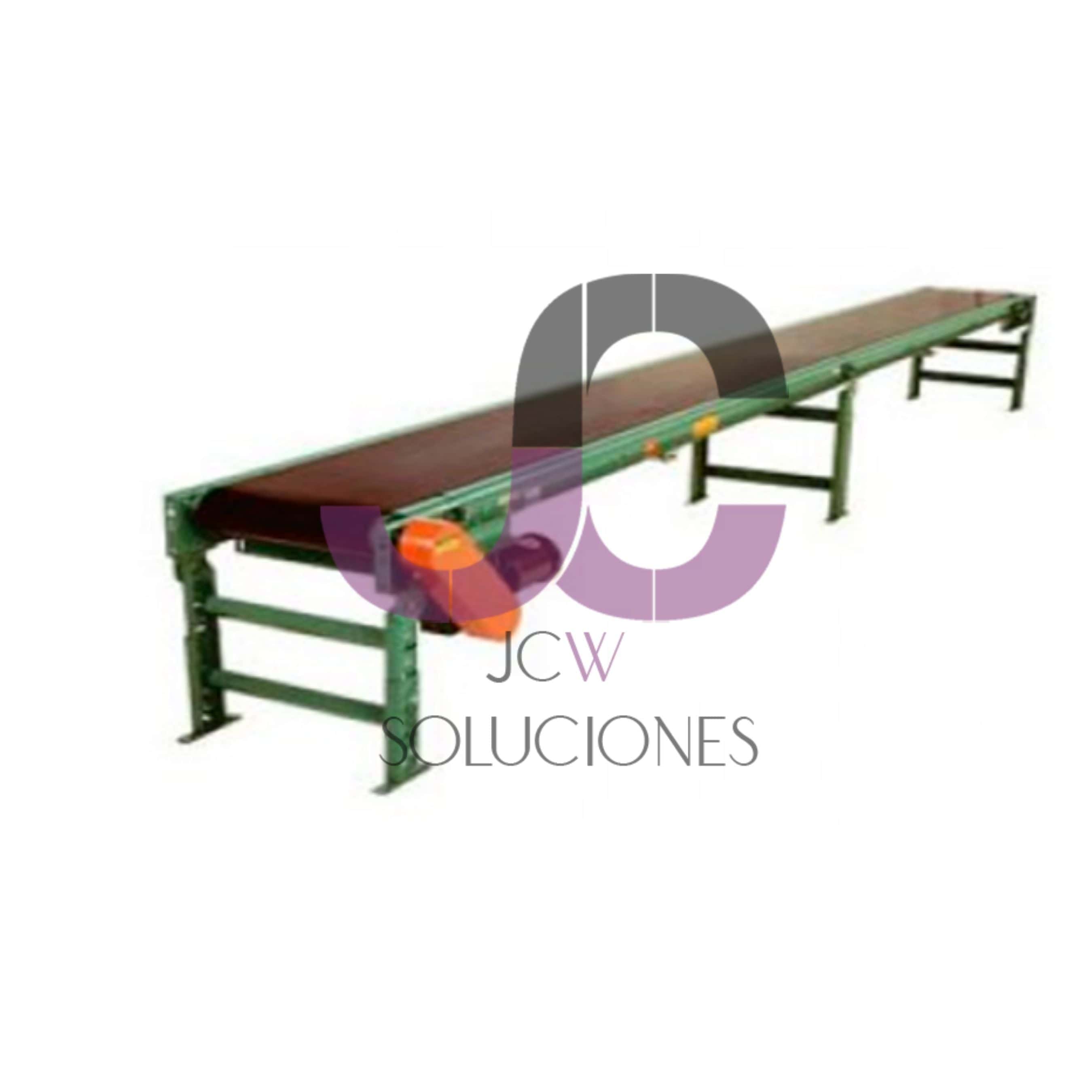 Transportadores de banda motorizados - JCW Soluciones para la Industria