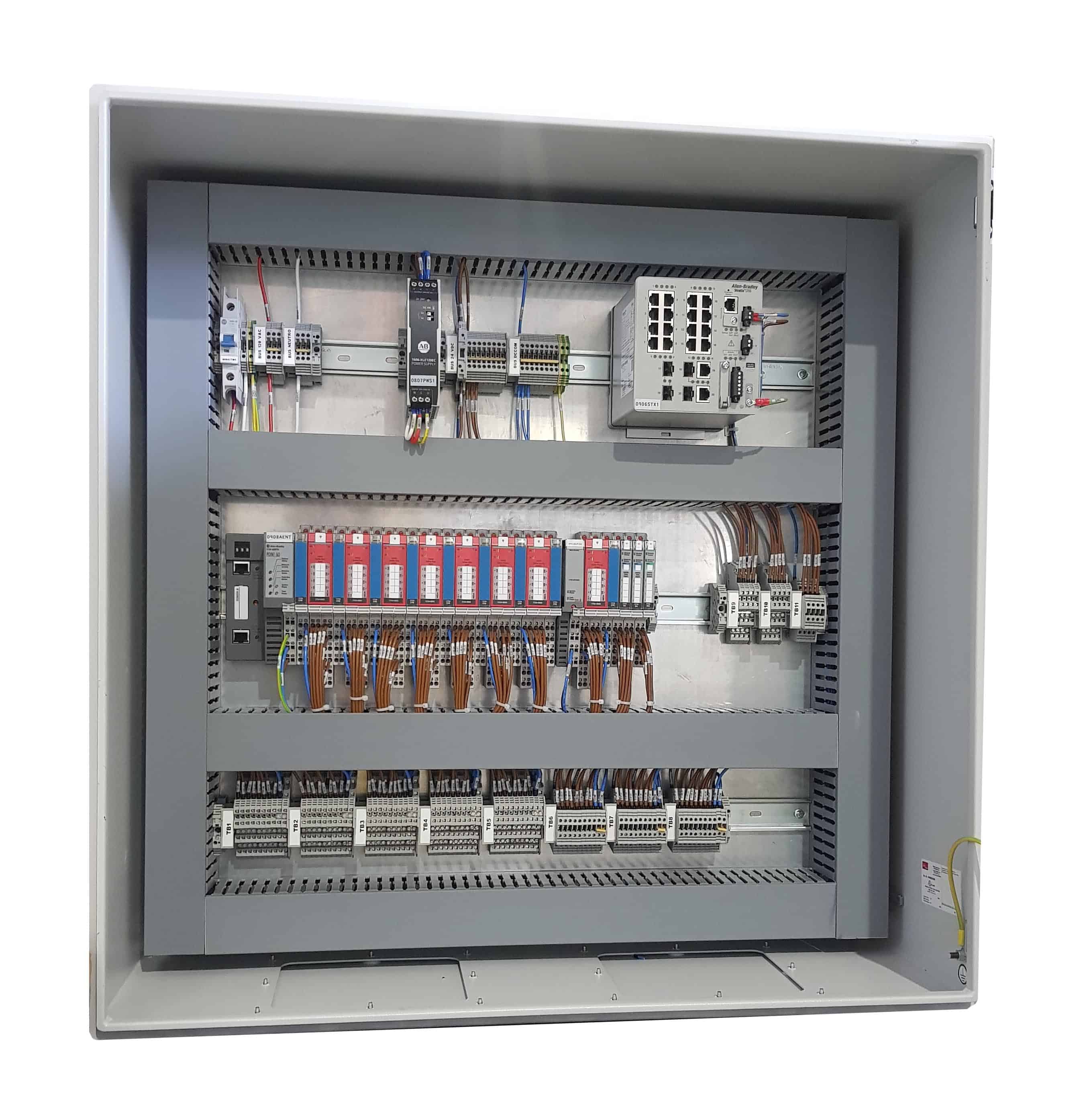 Fabricación de tableros de control de procesos