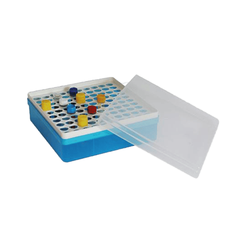 Cajas para almacenar microtubos - Científica Vela Quin