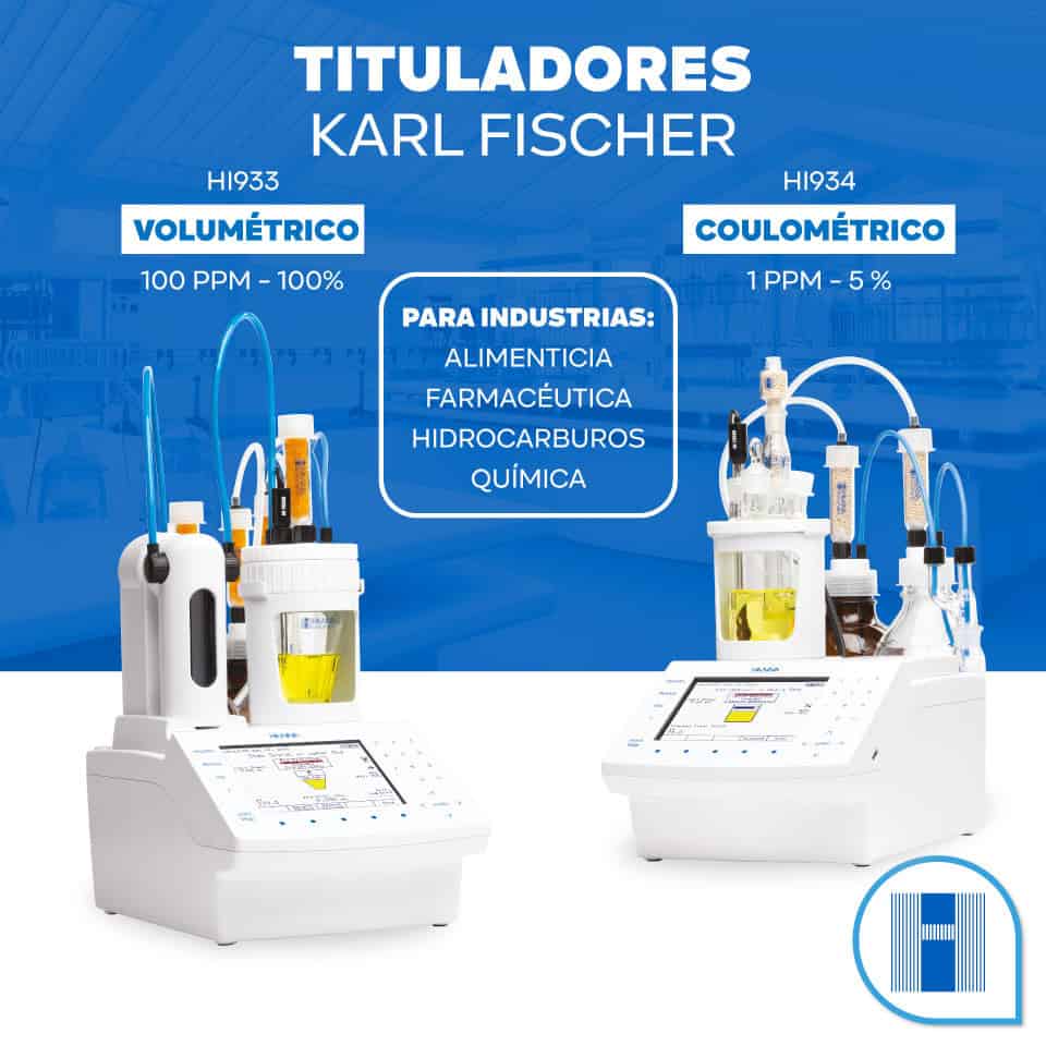 Tituladores coulombimetricos Karl Fischer