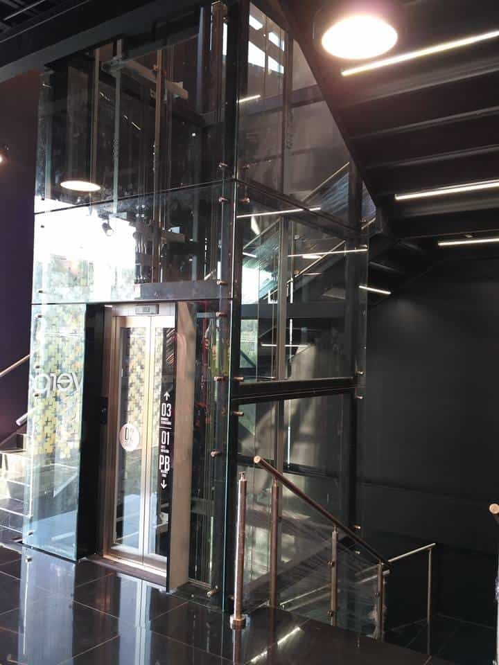 Elevadores de pasajeros panoramicos de pared de cristal - EPSS Yida Express Elevator