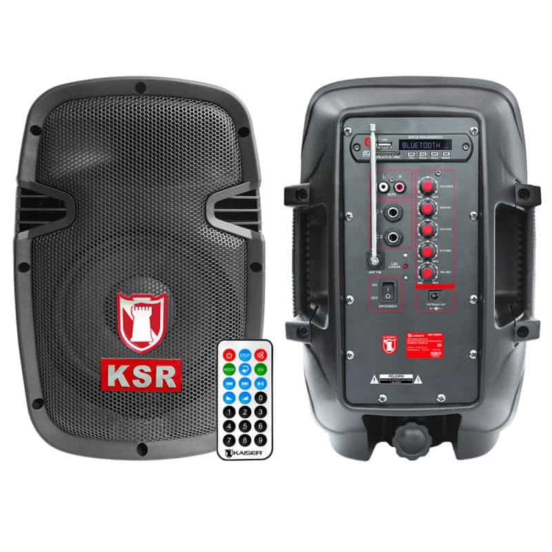 Bocinas kaiser recargables MSA-7908BTE 8 pulgadas