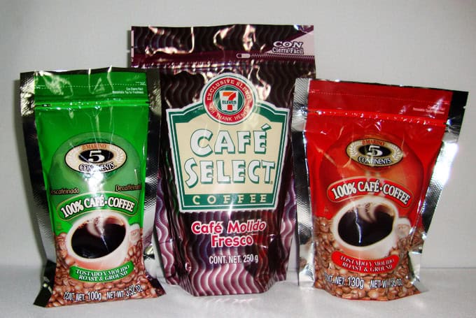Bolsas impresas para cafe - Plásticos Especializados de Monterrey