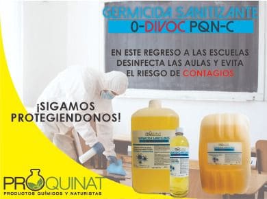 Desinfectantes germicidas - Productos Químicos y Naturistas PROQUINAT