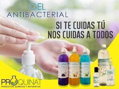 Desinfectante en gel 1