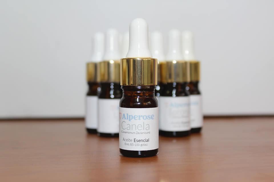 Botella ámbar con gotero de vidrio, con un contenido de 5 ml