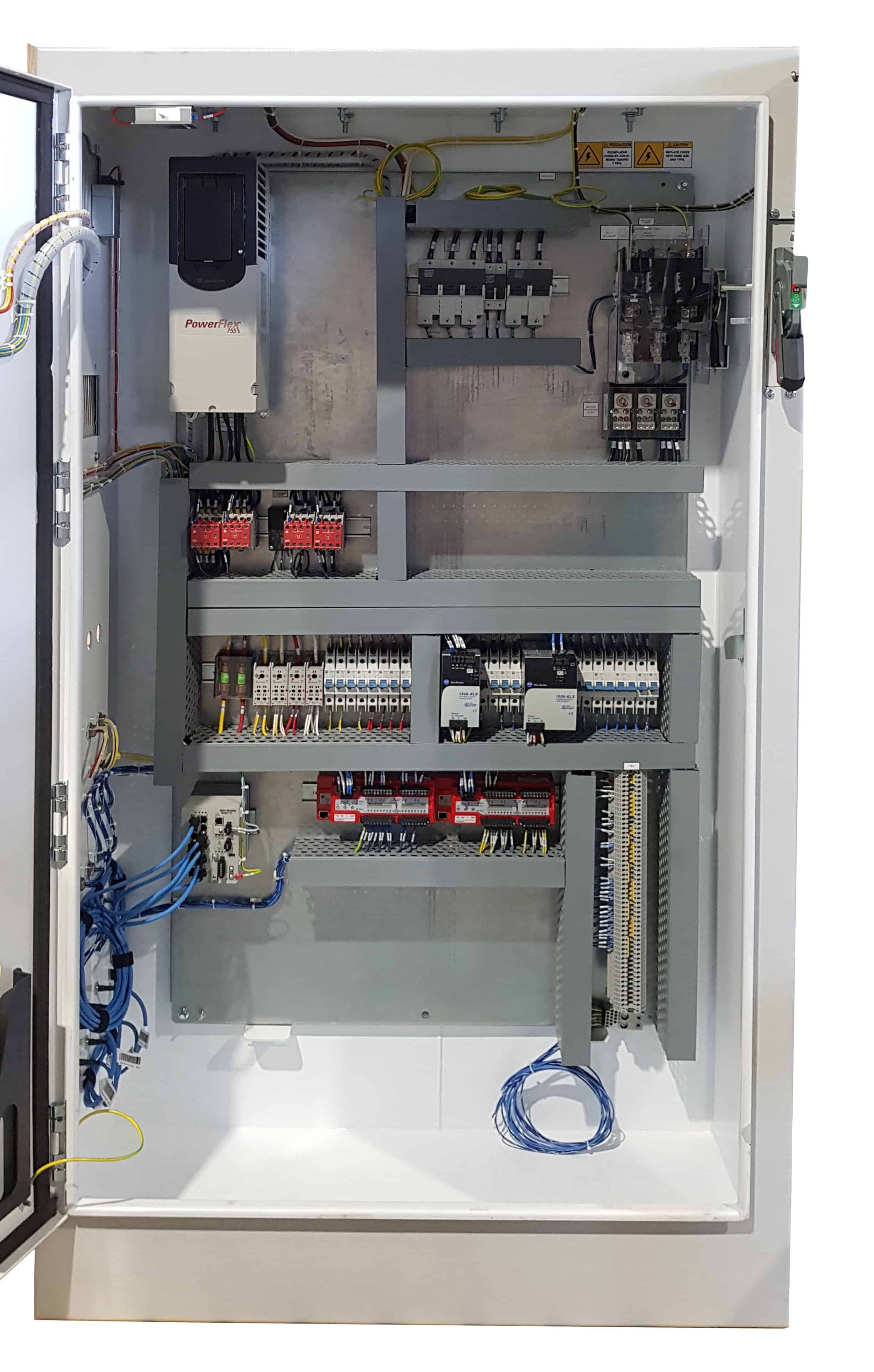 Tableros de fuerza y control