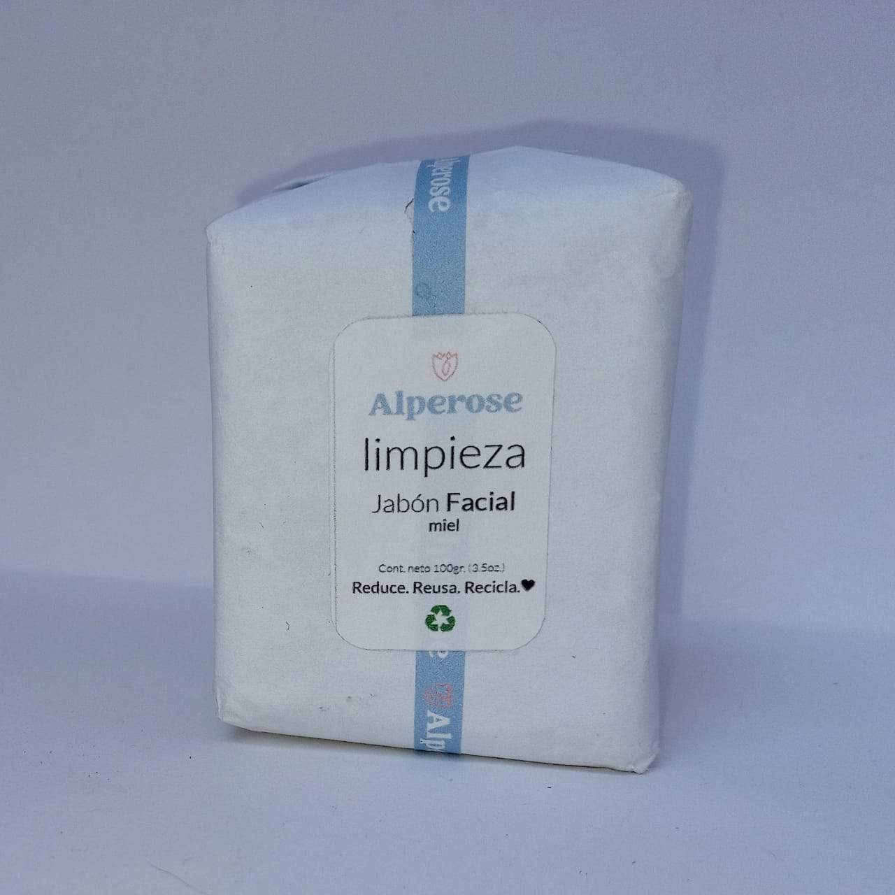 Jabon facial limpiador con miel