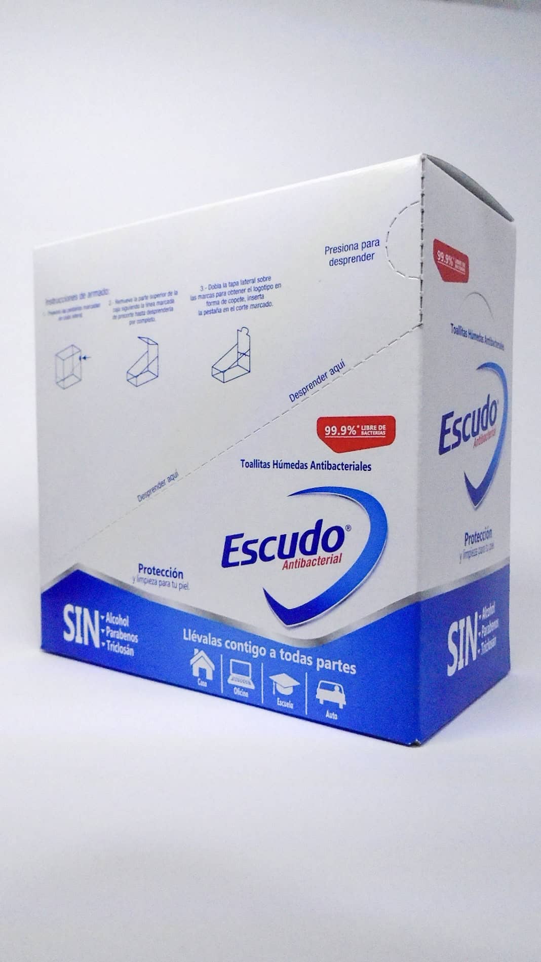 Toallas Antimicrobiales  Escudo 