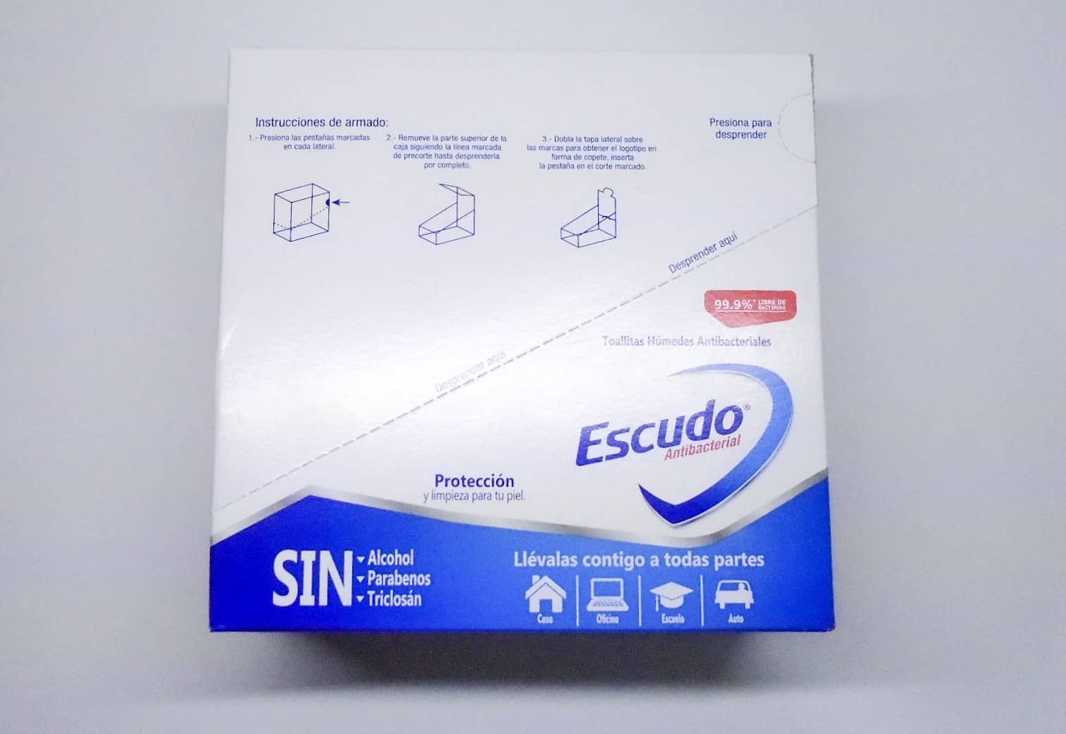 Toallas Antimicrobiales  Escudo 