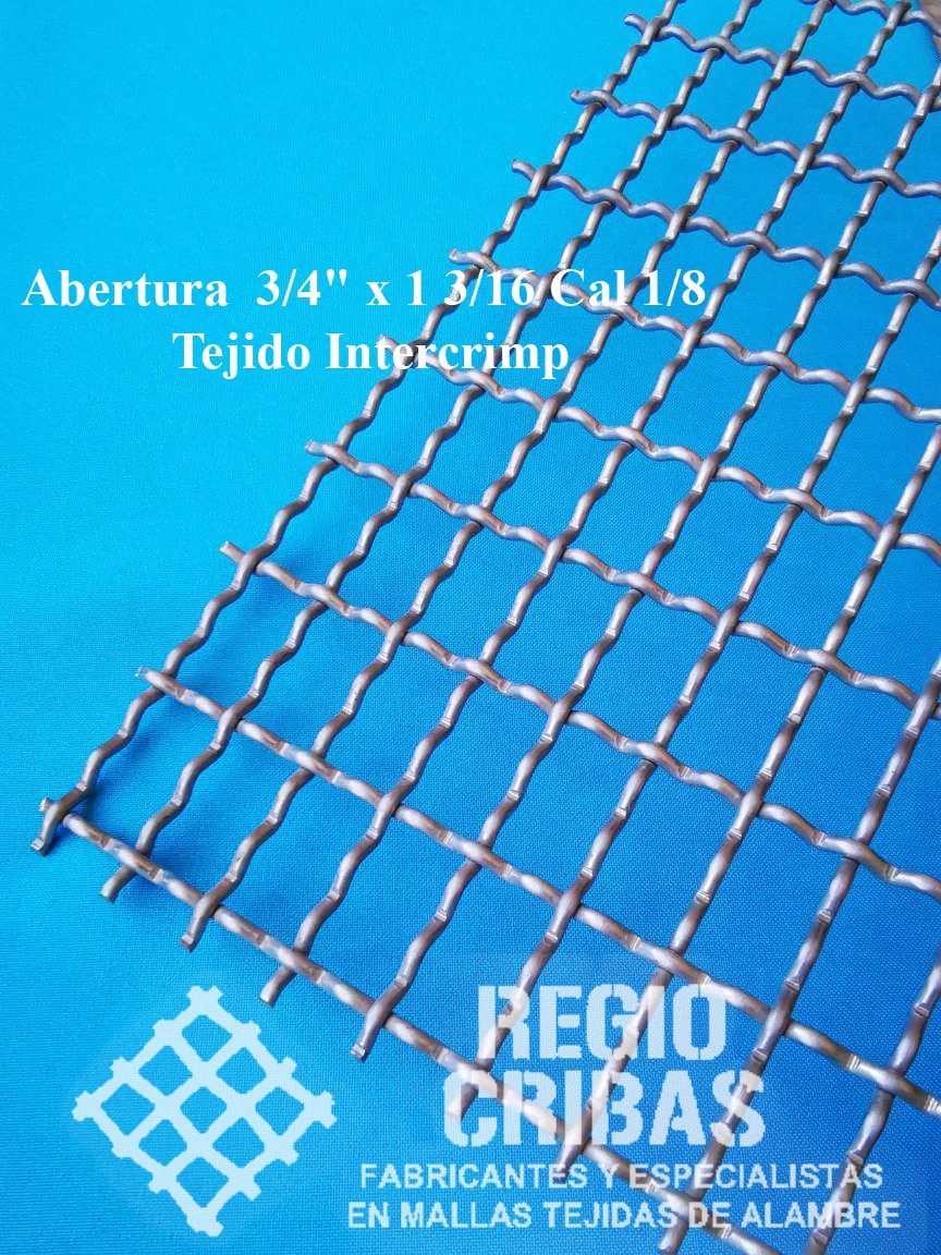 Malla abertura cuadrada resistente