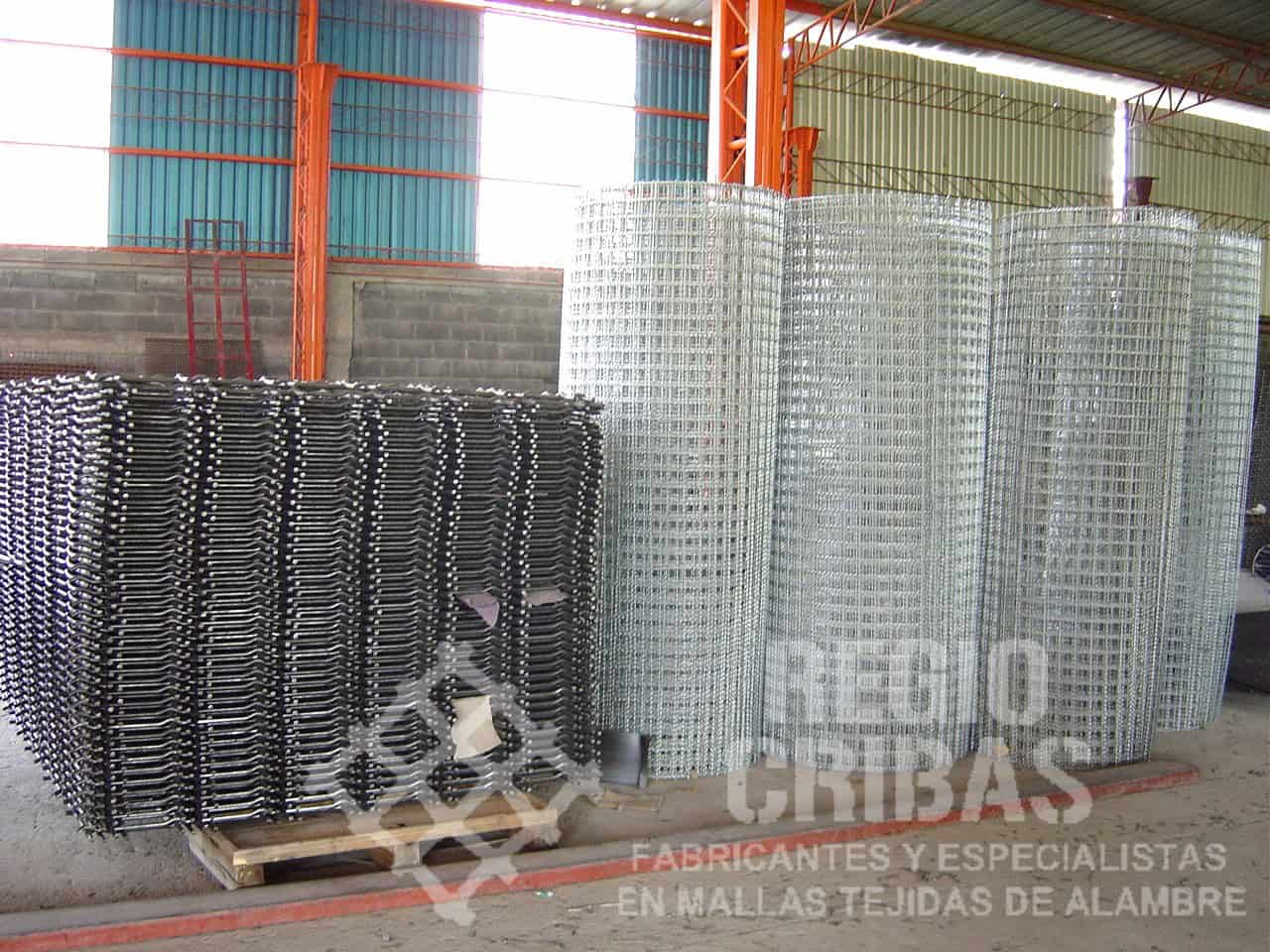 mallas de alambre ( rollos y piezas)