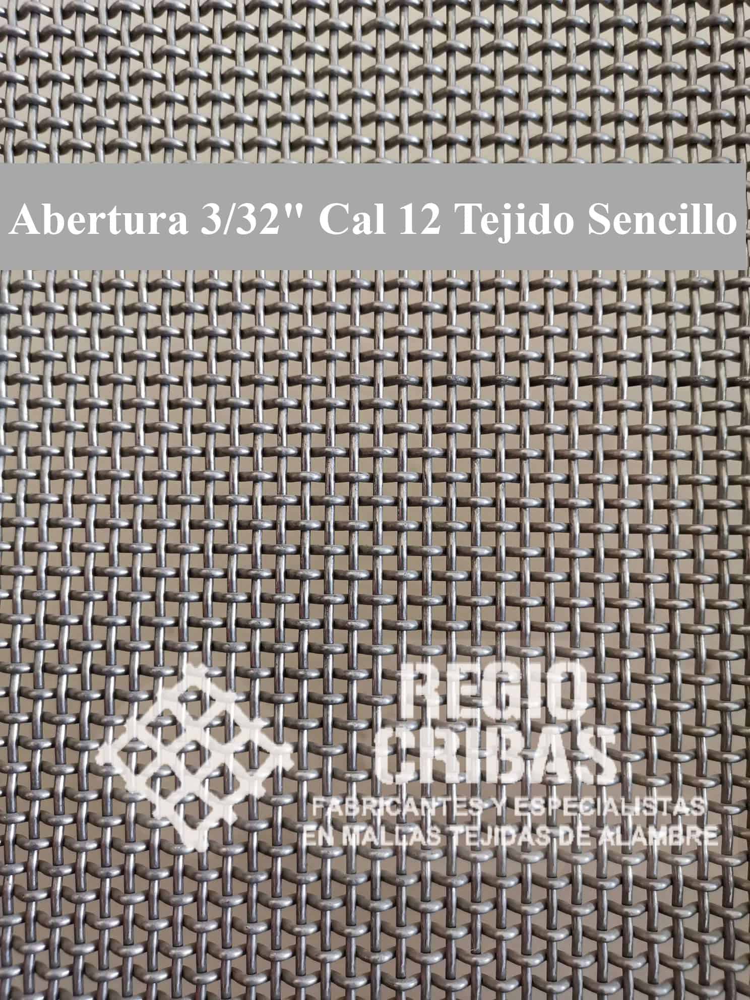 Malla para cribado ( tejido sencillo )