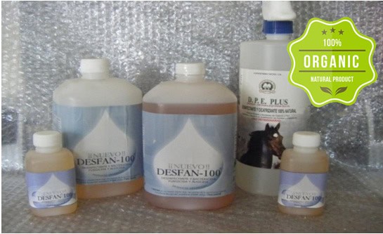 Desinfectantes organicos - Cintas de Alta Tecnología