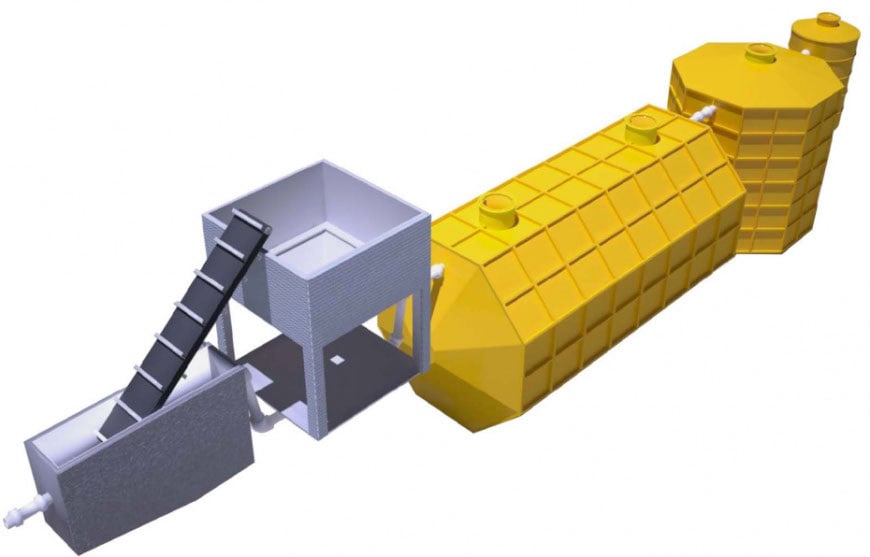 Plantas de tratamiento de aguas residuales DAE 6000