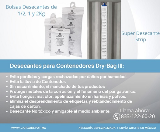 BOLSAS ABSORBENTES DE HUMEDAD