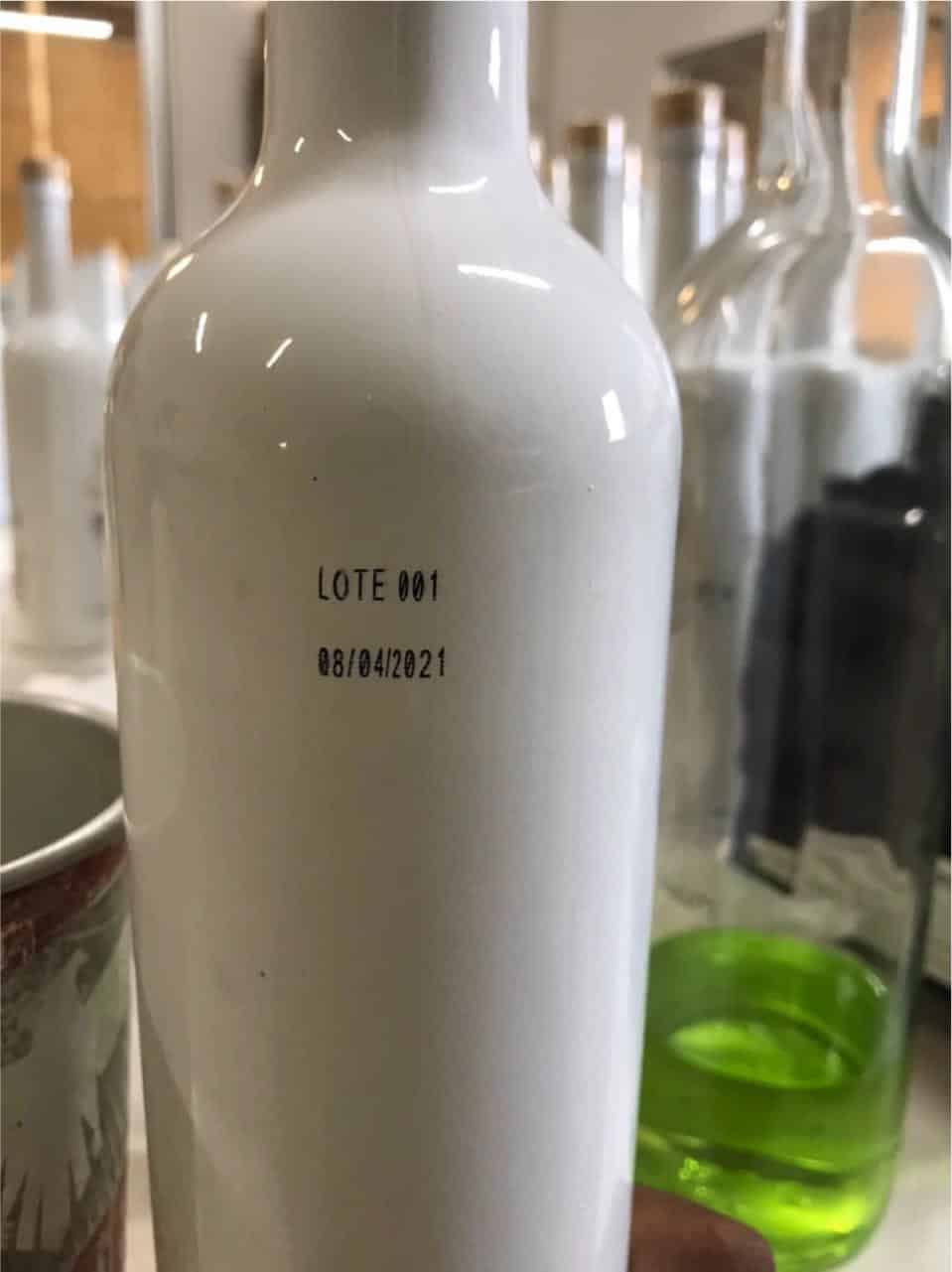 Codificadores para botellas de vidrio en línea Meenjet BP2