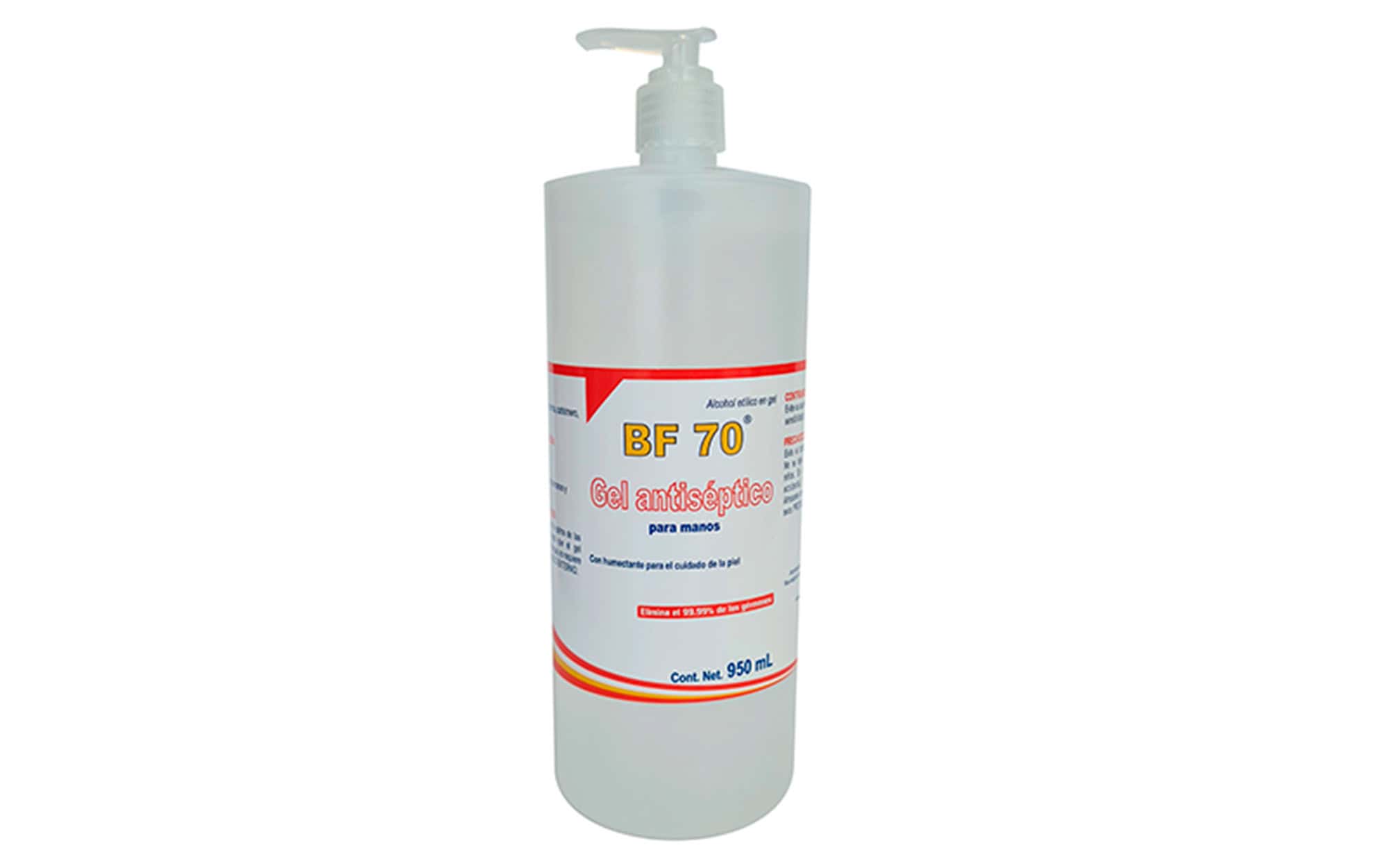 Gel antiséptico para manos