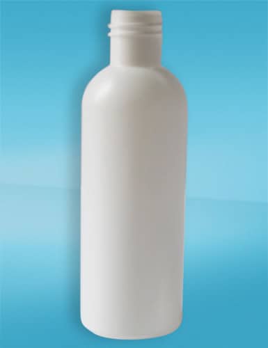 Botellas blancas y transparentes para la industria cosmética