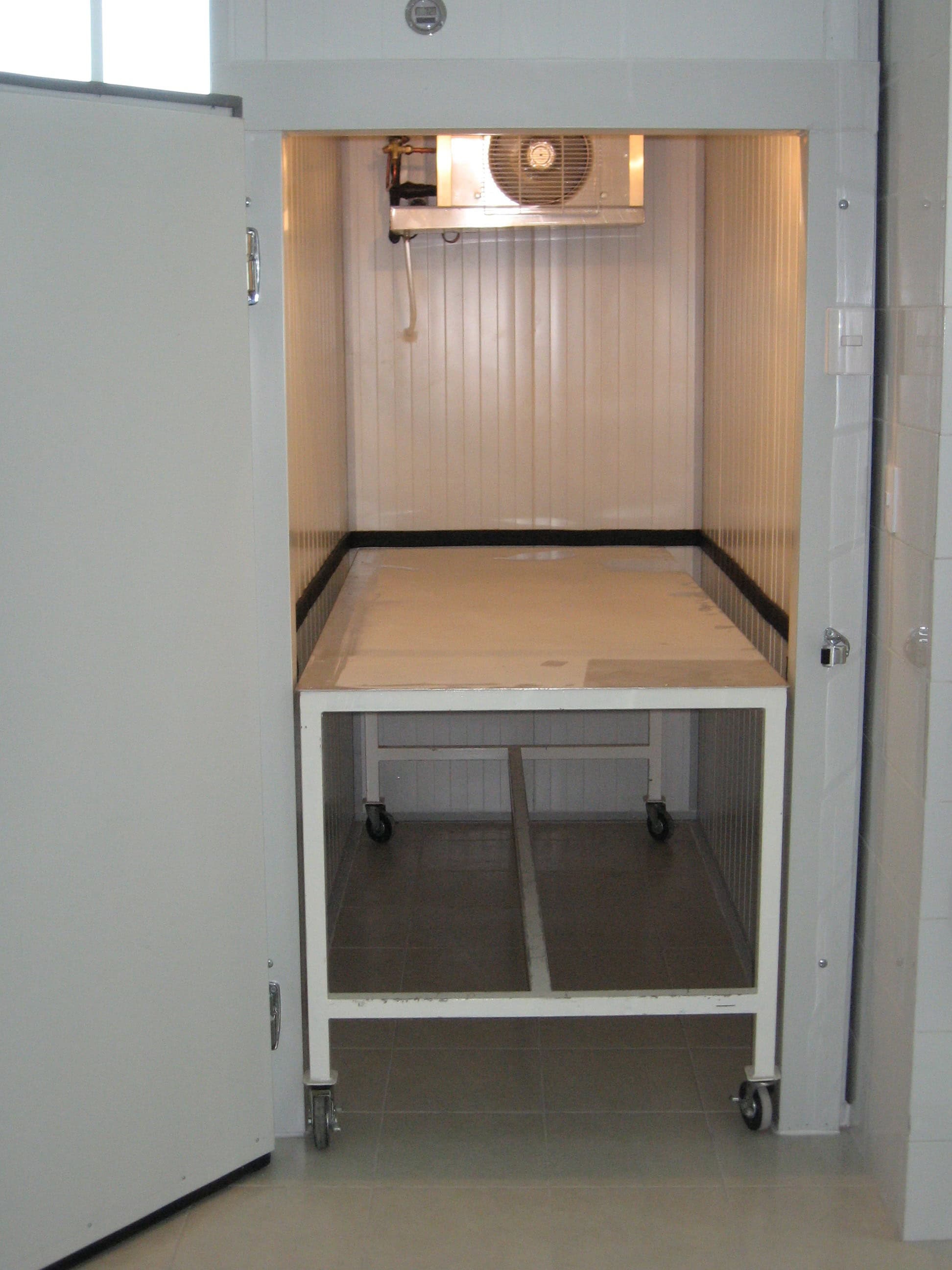 Cámaras para conservación de cadáveres