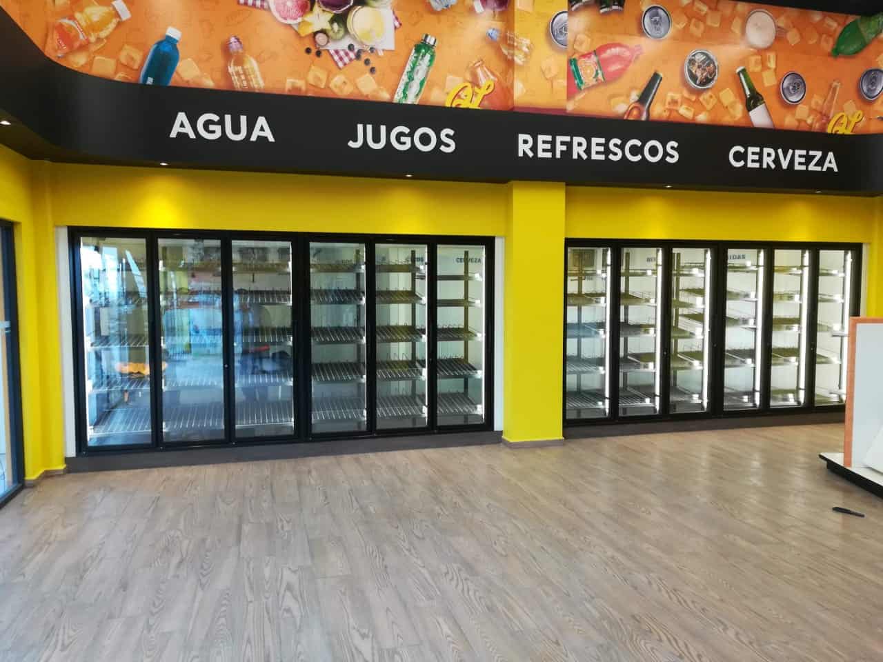 Cámaras tipo Reach In. Fabricación, e instalación