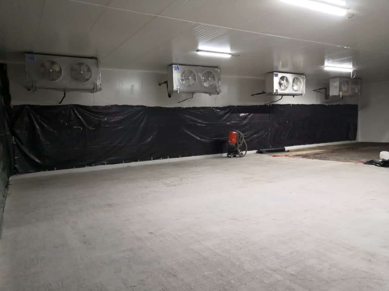 Rehabilitación de cámara de congelación