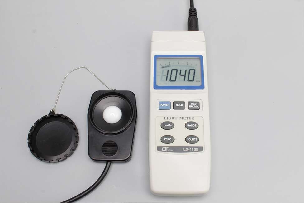 Luxómetro de 400,000 Lux