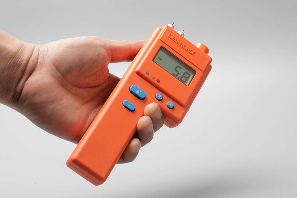 Medidor de Humedad, Yeso