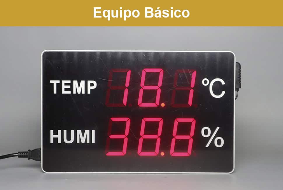 Termohigrómetro De Panel