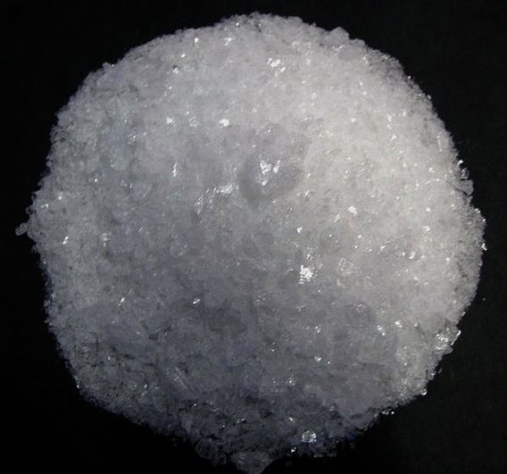 Nitrato de plata en cristales para tratamiento de agua