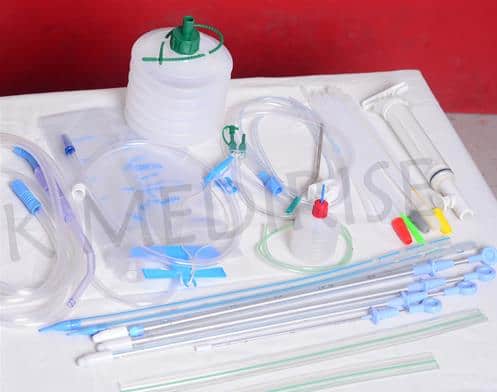 Accesorios para cirugia y cateter de drenaje toracico 