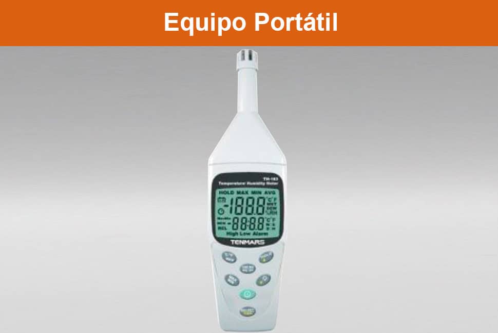 Medidor de temperatura/Humedad,temperatura de punto de rocío 