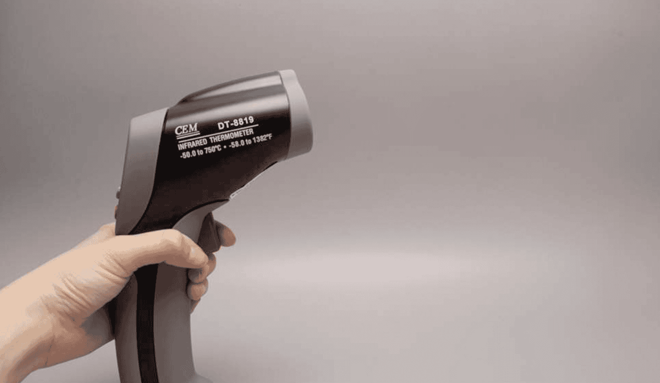 TERMOMETROS INFRARROJOS TIPO PISTOLA