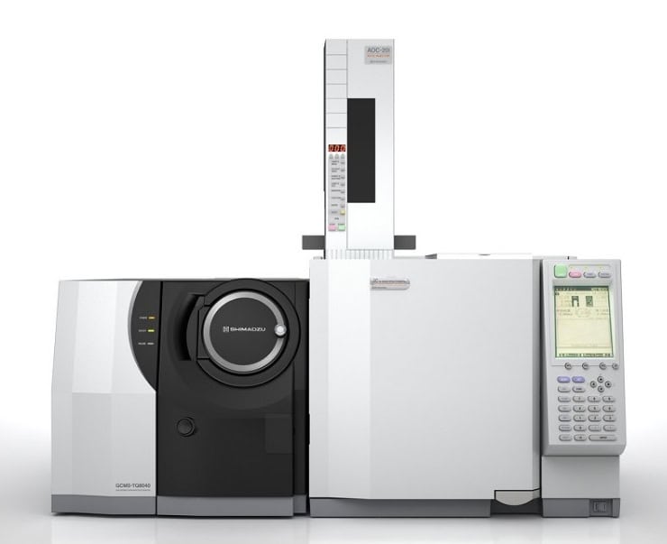 Espectrometria de masas Shimadzu GCMS TQ 8040