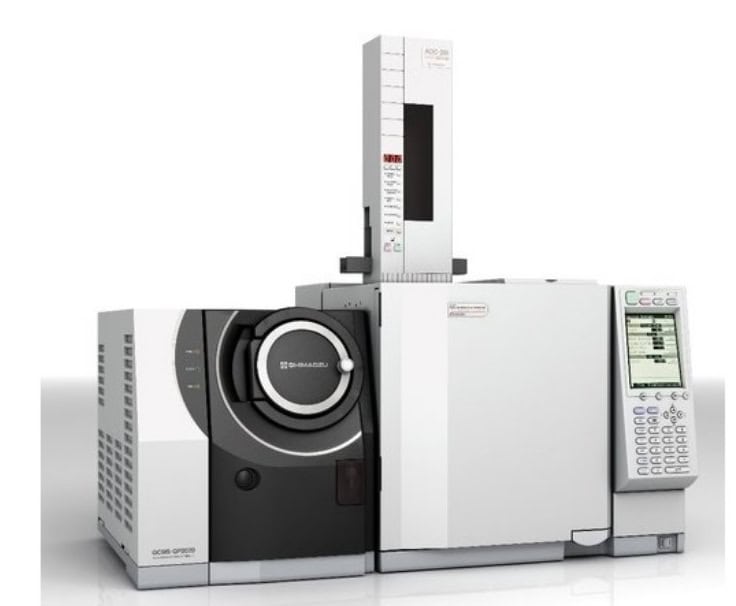 Espectrometria de masas Shimadzu GCMS QP 2020