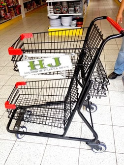 Carrito de autoservicio - HJ Exhibi Muebles