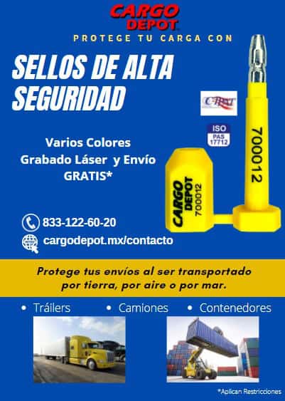 Sellos de Alta Seguridad para Contenedores, Cajas de Tráilers y Camiones