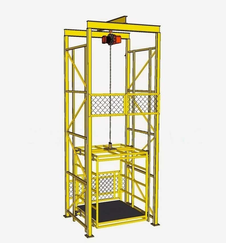 ELEVADORES DE CARGA INDUSTRIALES