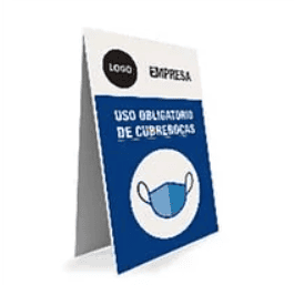 señalamientos tipo caballete con señal 
