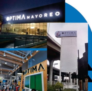 Letreros Comerciales para Fachada en acrílico o metal