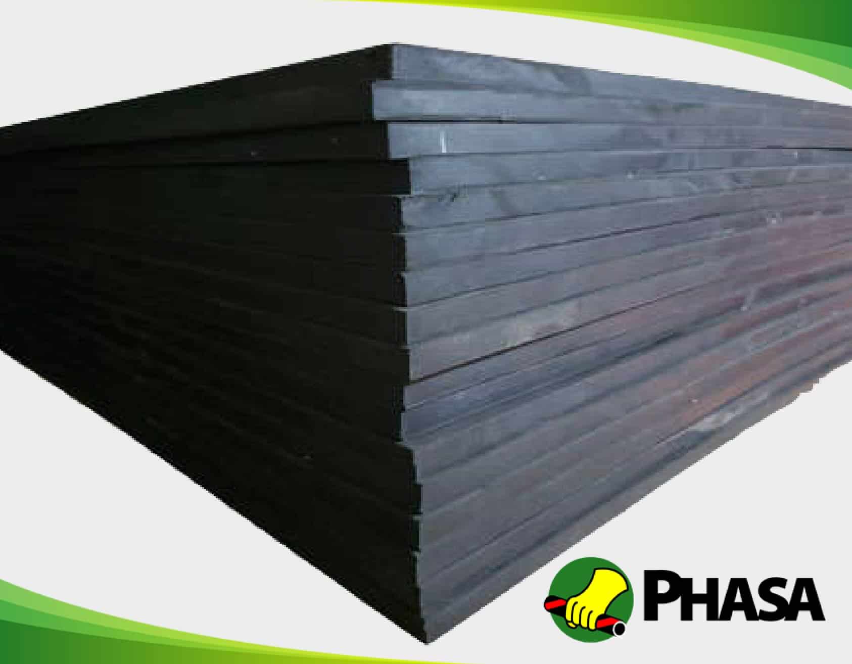 placa de hule, placa de neopreno
