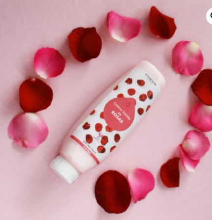 Crema Humectante Líquida de Rosas