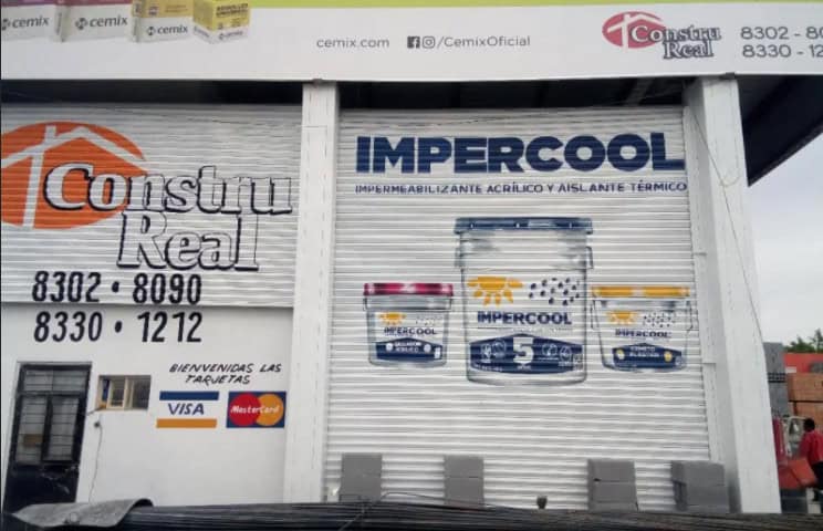 Rótulos de Dibujos o Figuras para Anuncios en Cortinas Metálicas